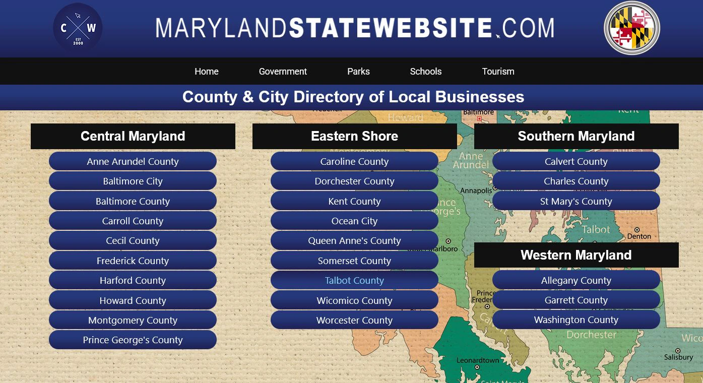Central Maryland CW Network Backlinks